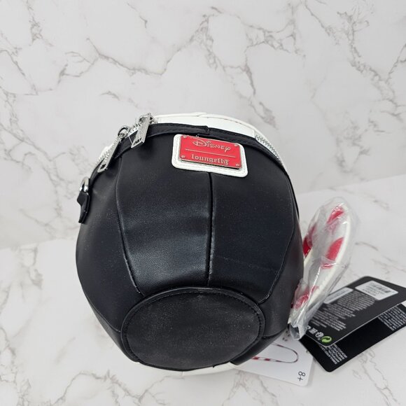 NWT Loungefly Disney Mickey Mouse Hot Cocoa Mug Face Holiday Crossbody Bag - Picture 5 of 5